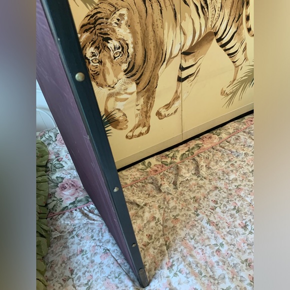 CHINESE SILK SCREEN CIRCA 1980’S COSTAL PRINT STYLE CHINESE PRINTED SILK SCREEN - Picture 9 of 14